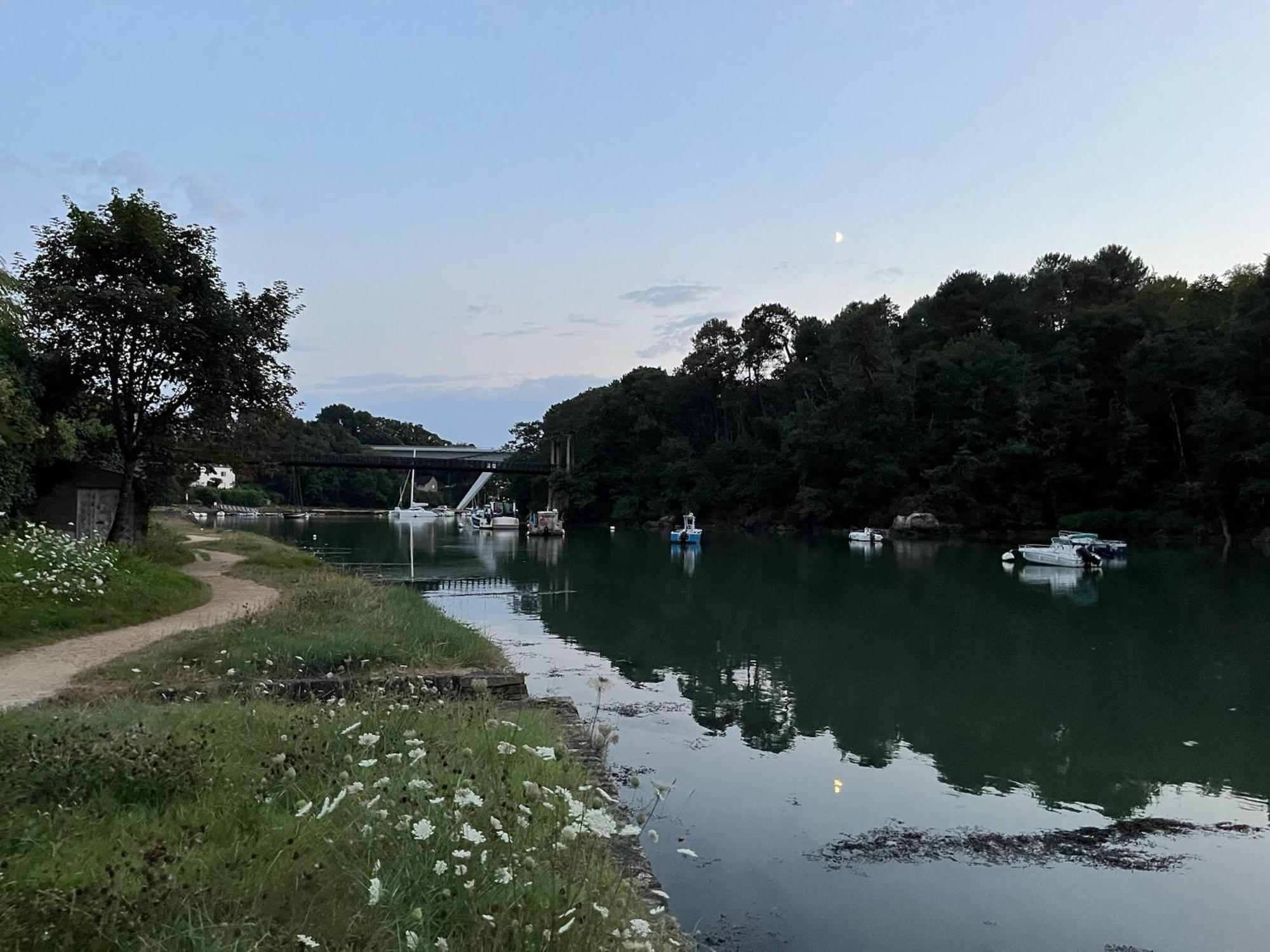Appartement T2 Vue Sur La Riviere Avec Garage Privatif - Port De Saint-Goustan Auray Εξωτερικό φωτογραφία