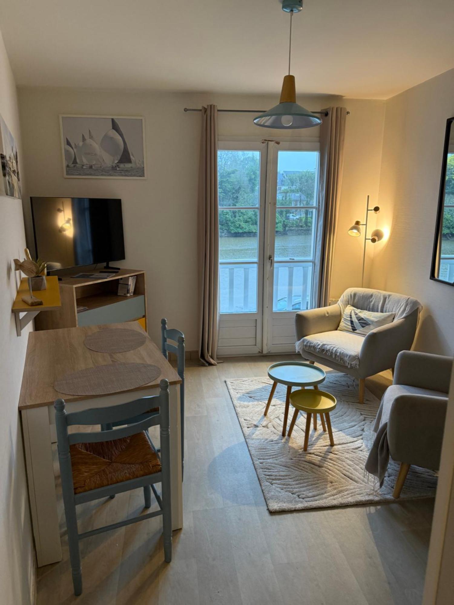 Appartement T2 Vue Sur La Riviere Avec Garage Privatif - Port De Saint-Goustan Auray Εξωτερικό φωτογραφία